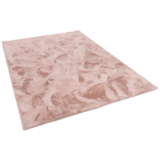 Pergamon Luxus Super Soft Fellteppich Plush Altrosa 180x250cm