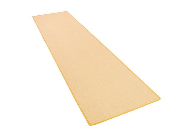 Snapstyle Sisal Natur Läufer Teppich Honig 100x100cm