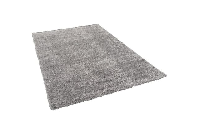 Pergamon Hochflor Langflor Teppich Aloha Grau 80x150cm
