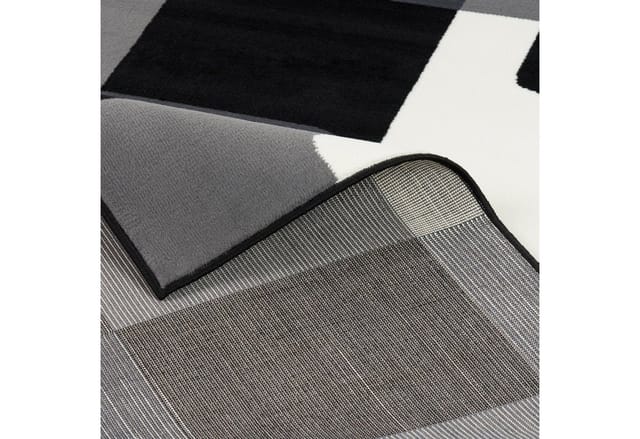 Pergamon Teppich Modern Trendline Retro Grau 80x150cm