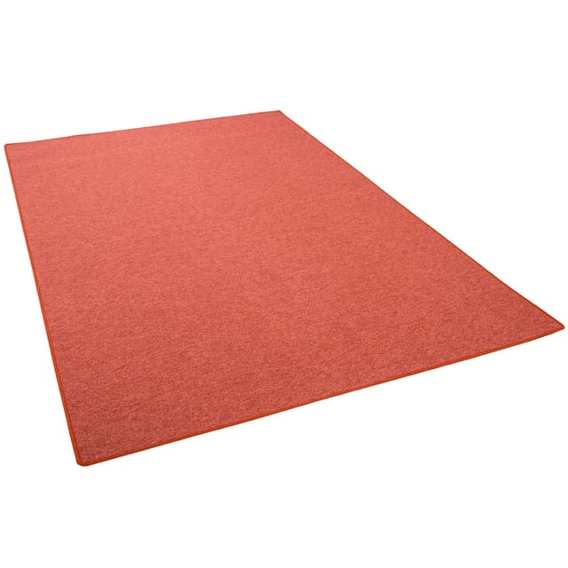 Snapstyle Feinschlingen Velour Teppich Strong Terrakotta 80x240cm