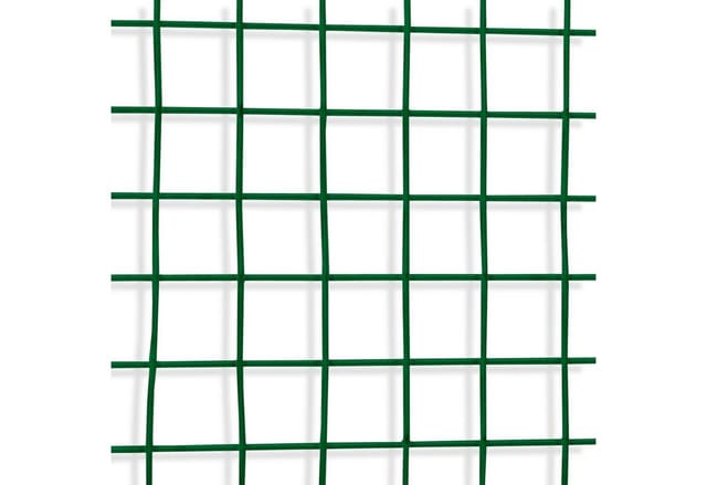 Karat Volierendraht Grün Drahtzaun mit Maschenweite 12,7 mm Geschweißtes Drahtgitter 0,5 x 5 m