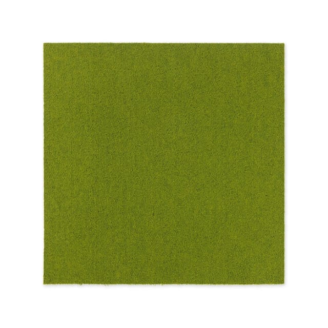 Karat Teppichfliesen Moskau Selbstliegend Rutschhemmend 50 x 50 cm Grün