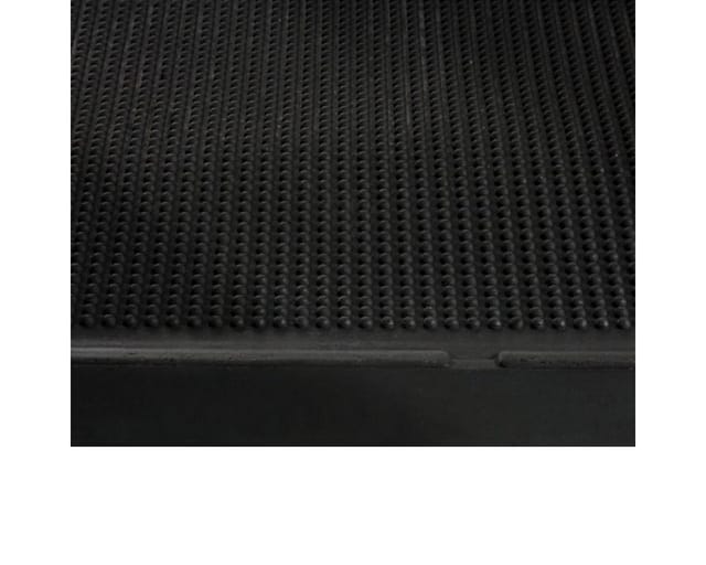 Karat Gummi Stufenmatte Santiago für den Außenbereich Antirutschmatte 25 x 75 cm