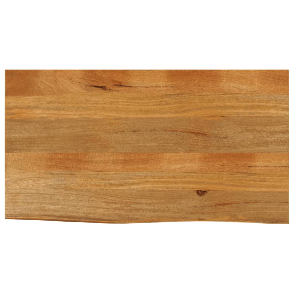 Tischplatte Mit Baumkante 110x60x3,8 Cm Massivholz Mango Vidaxl