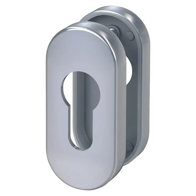 Basi - Schmalrahmen-Rosettenpaar - ZBR 3250 PZ Lochung - 7300-0608