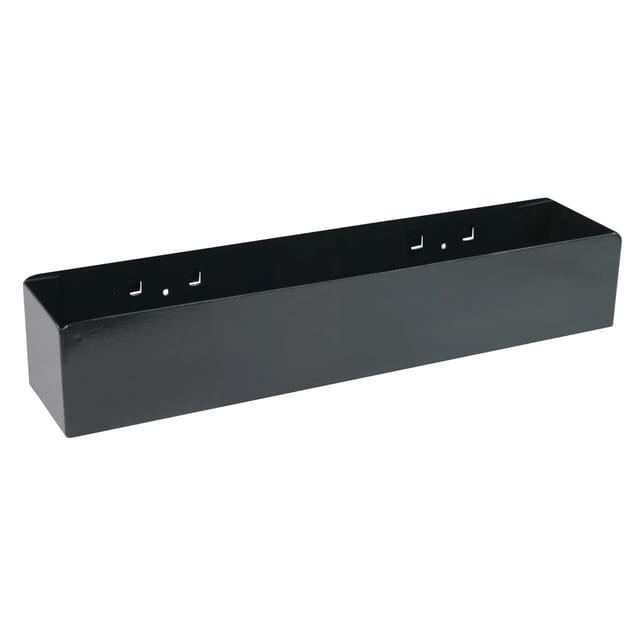 PROREGAL Ablageschale für Werkstattwagen Cheetah Pulverbeschichteter Stahl HxBxT 6 x 30 x 8 cm Anthrazitgrau