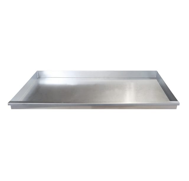 PROREGAL Kleine Wanne für Gefahrstoffschrank Small 20 Liter HxBxT 5 x 92,5 x 41 cm Verzinkt