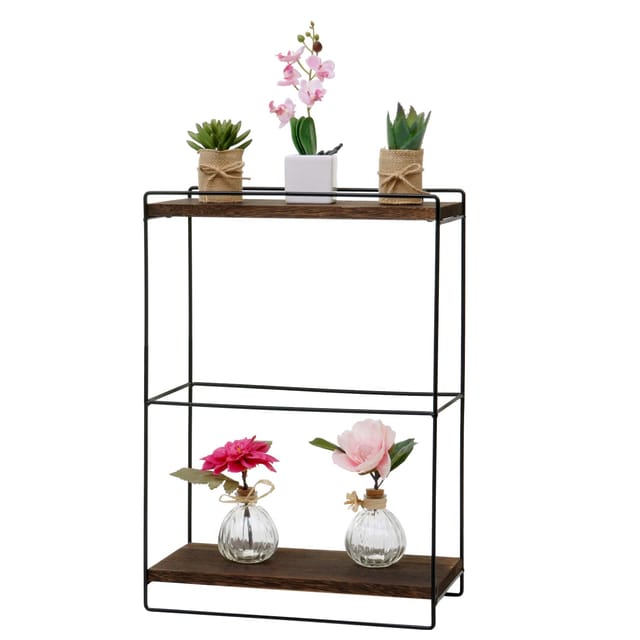 MCW Wandregal K77 50x35x17cm Dunkelbraun