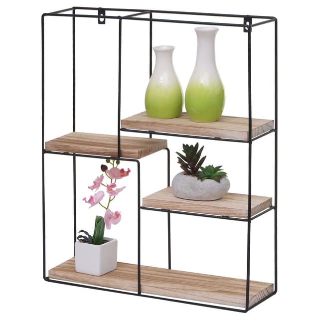 MCW Wandregal K76 51x40x11cm Natur