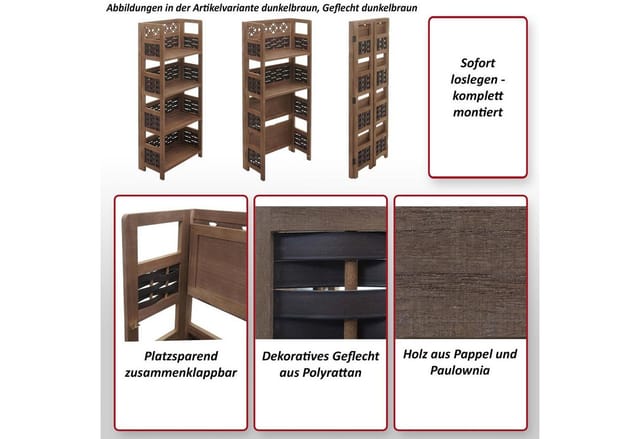 MCW Regal K86 Braun Geflecht Braun