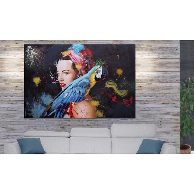 MCW Ölgemälde Frau H25 Handgemalt 80x120cm