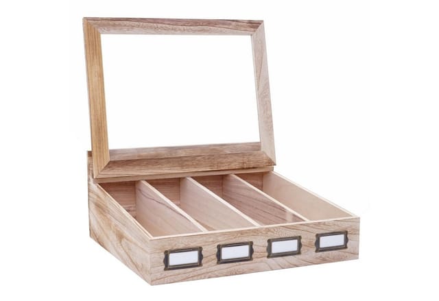MCW Besteckkiste C25 Naturbraun