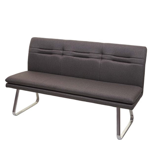 MCW Sitzbank H70 Grau-Braun 160cm