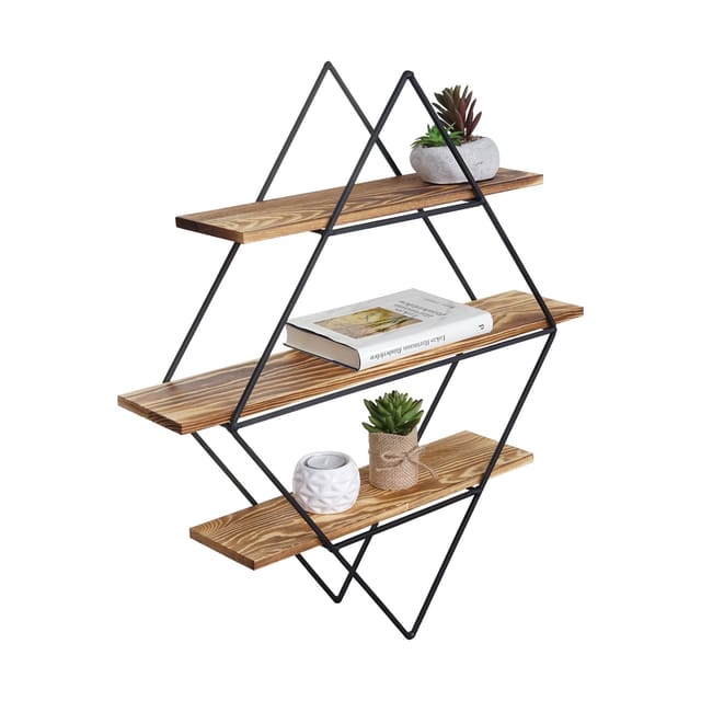 MCW Wandregal A80 60x55x12cm Braun