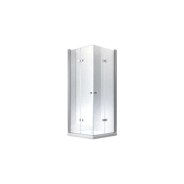 Glaszentrum Hagen 90x90x180cm Hera Duschkabine inkl. Tasse/Siphon