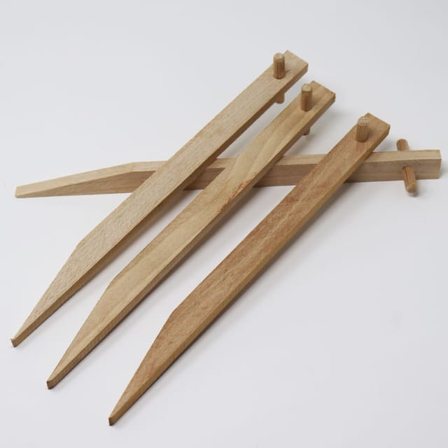 Aquagart 20 Erdanker aus Buchenholz Holz Bodenanker Holzpfock Befestigungsanker