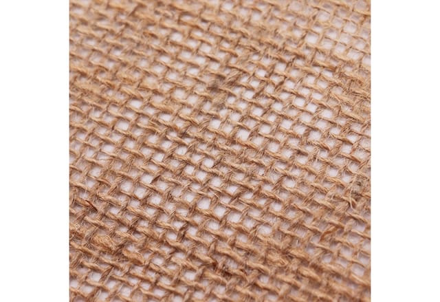 Aquagart 5m x 1m Jutegewebe 215g/m² Jutematte Gartenjute Jute Stoff Sackleinen Juteband
