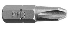 Drel 3er Set Bits Schlitz Kreuz PZ PH Akkuschrauber Schreiner Holz AUSWAHL Bild 3