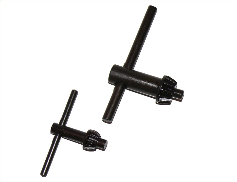2 x Bohrfutterschlüssel für 10mm & 16mm Zahnkranzbohrfutter Schlagbohrmaschine Bild 2