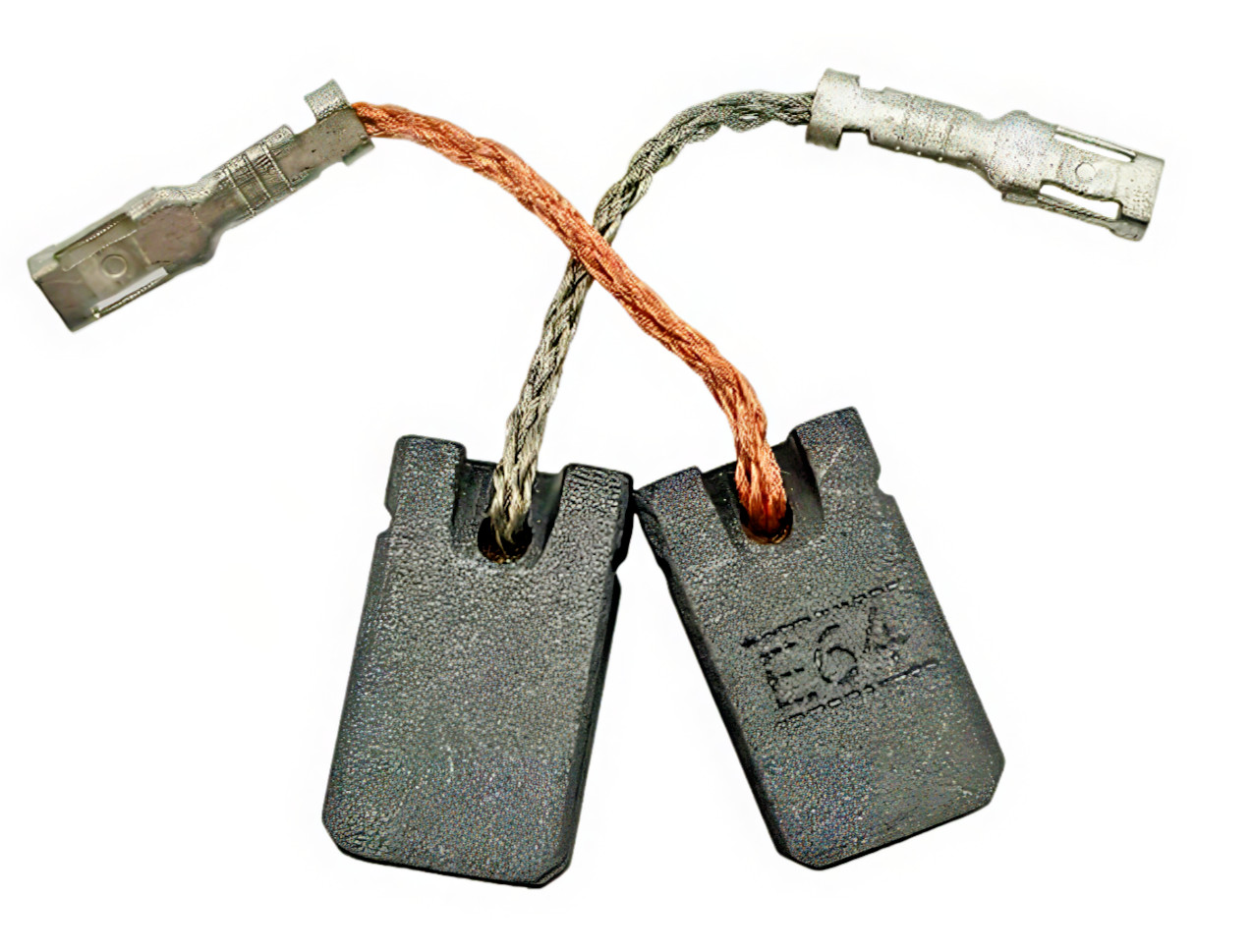 ★2x Kohlebürsten für Bosch Winkelschleifer 6,3x16x22 GWS PWS E64 1607014171★