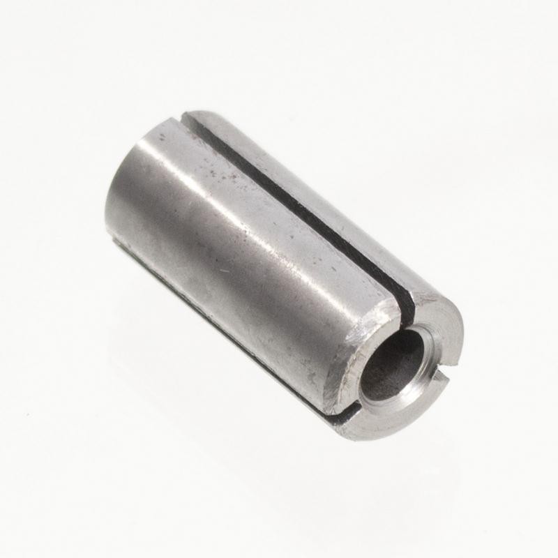 Reduzierhülse 12,7 mm (1/2 Zoll) auf Schaft 6 mm Reduzierstück für Oberfräse Bild 2