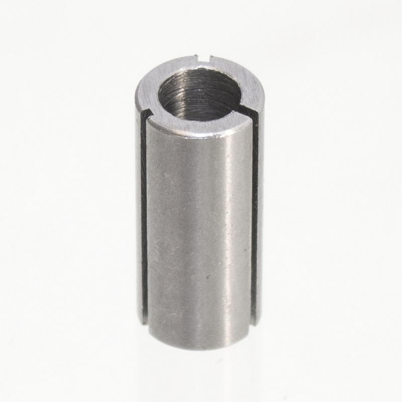 Reduzierhülse für Oberfräse Stabschleifer Ø 12,7 mm (1/2")/ Ø 8 mm Reduzierstück Bild 2