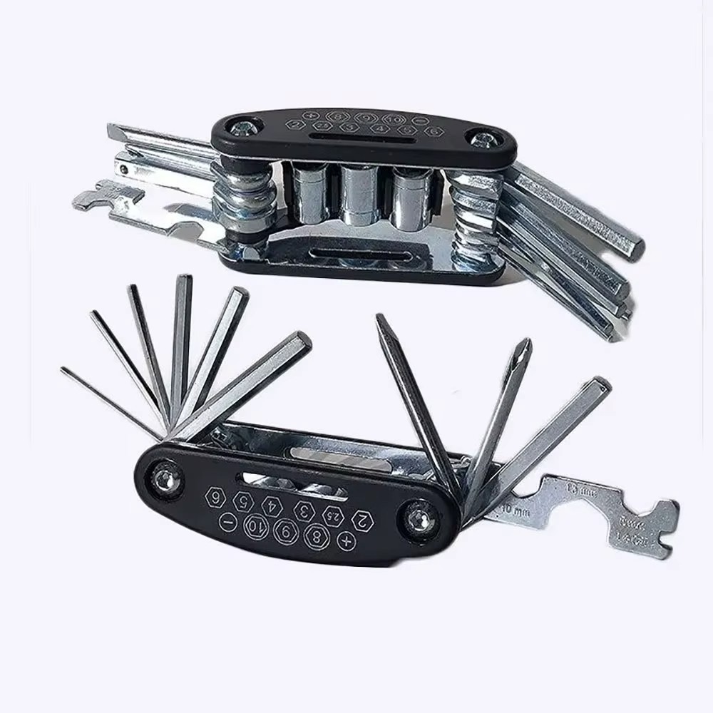 16in1 Fahrrad Multitool Werkzeug Schraubendreher Reparatur Set für MTB Motorrad Bild 2