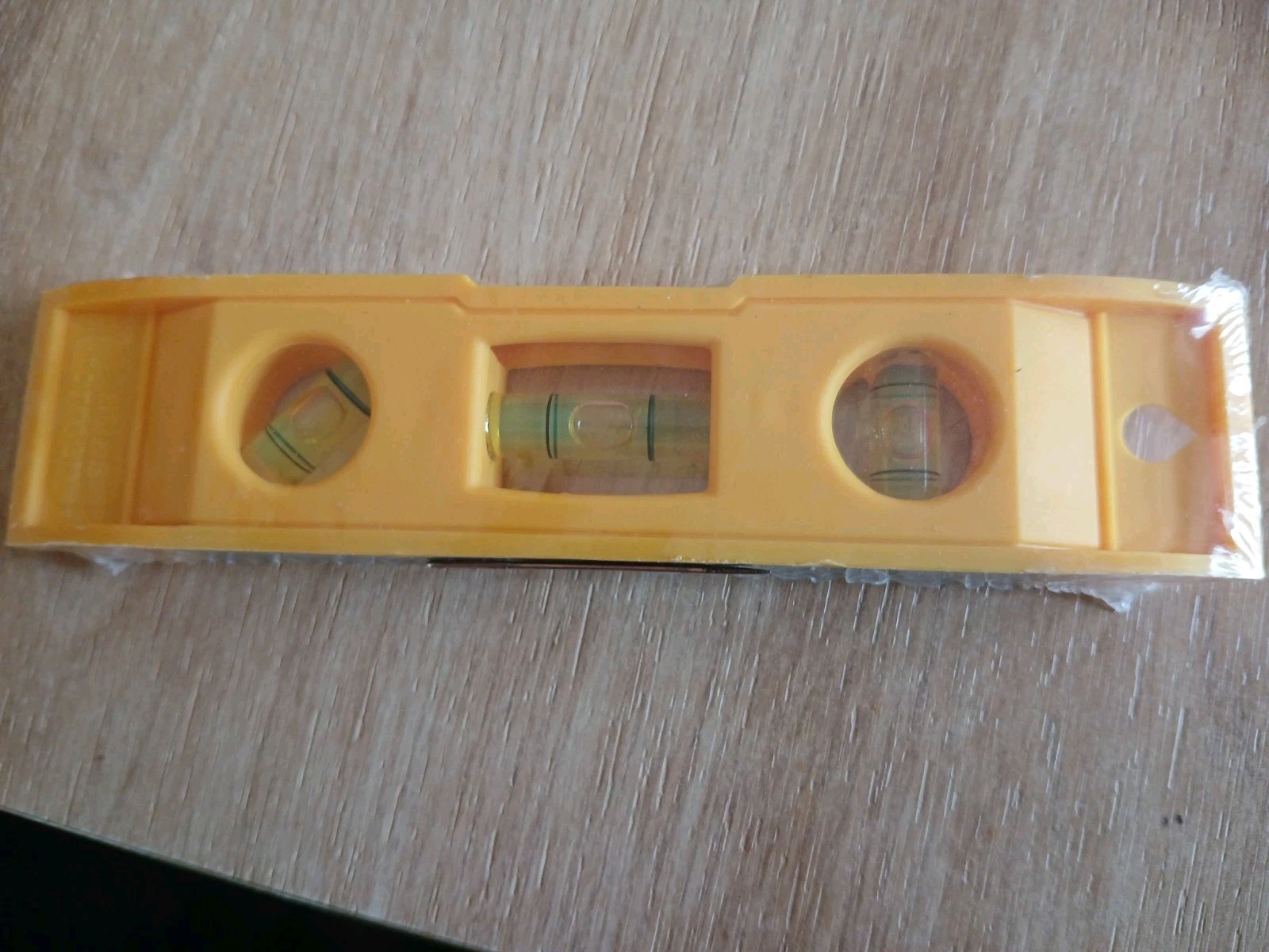 Wasserwaage kleine Mini Wasser Waage mit 3 Libellen kompakt leicht - In OVP