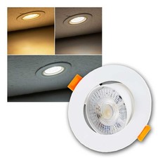 LED Decken-Einbau-Strahler "Flat-36 CCT+P" 3/5/7W 230V Lichtfarbe einstellbar Bild 2