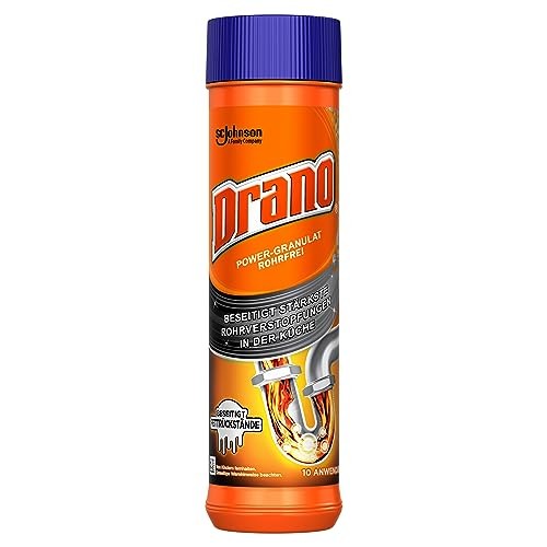 Drano Mr Muscle Extra Stark Power Granulat Rohrfrei Abflussreiniger 500 g Bild 4
