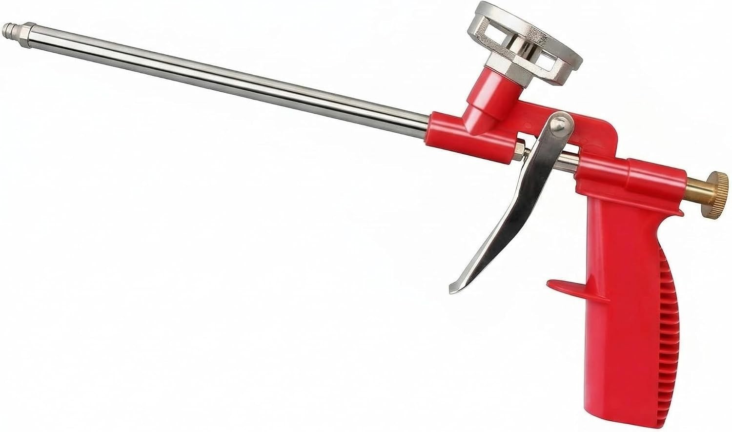 heicko Eco-Line PU Schaumpistole Bauschaumpistole 1K Edelstahl-Nadel Stellrad