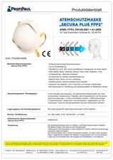 CE 2797 Atemschutzmaske FFP2 Mundschutz Maske 98% Filterung MEIXIN Bild 4