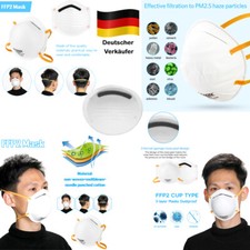 FFP2 Masken / Mund-Nasen Schutz / Handschuhe / Gesichts Visier Atemschutz Maske