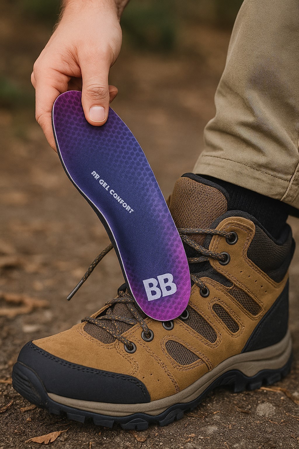 Einlegesohle Bootdoc GEL Comfort Sohle Arbeit Sicherheit Schuhe Berufsbekleidung Bild 4