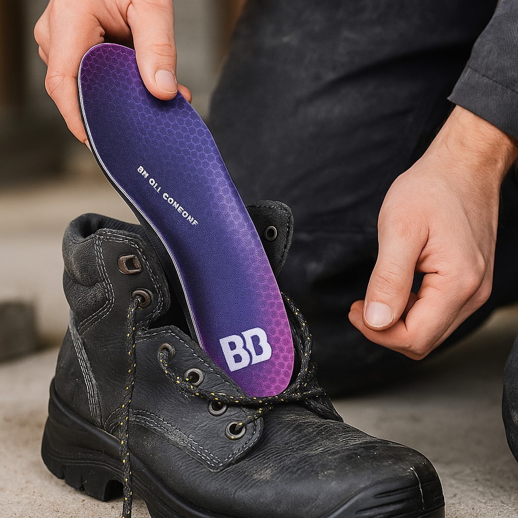 Einlegesohle Bootdoc GEL Comfort Sohle Arbeit Sicherheit Schuhe Berufsbekleidung Bild 6