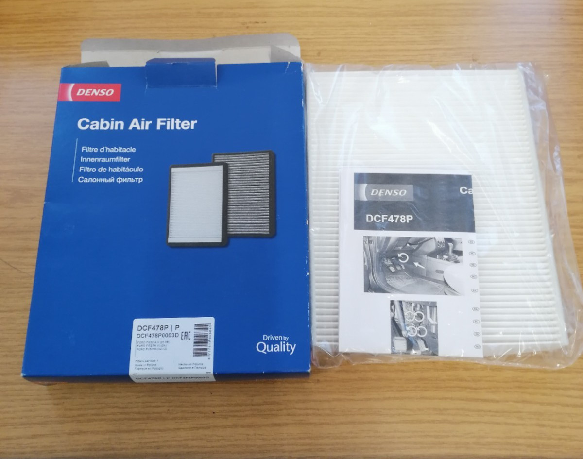 DENSO DCF478P Innenraumfilter, Pollenfilter, Mikrofilter FORD Fiesta Fusion (B11