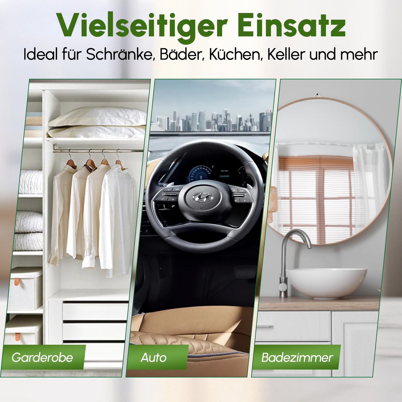 Luftentfeuchter Kleiderschrank Entfeuchter zum Aufhängen Hängen Schrank 250g Bild 6