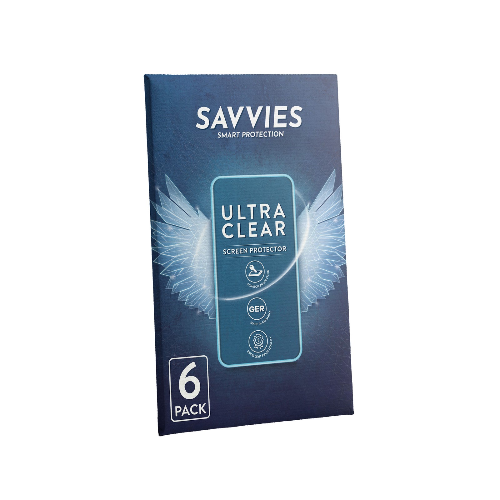6x Schutzfolie für Kewtech KT63DL Displayschutz Bild 6