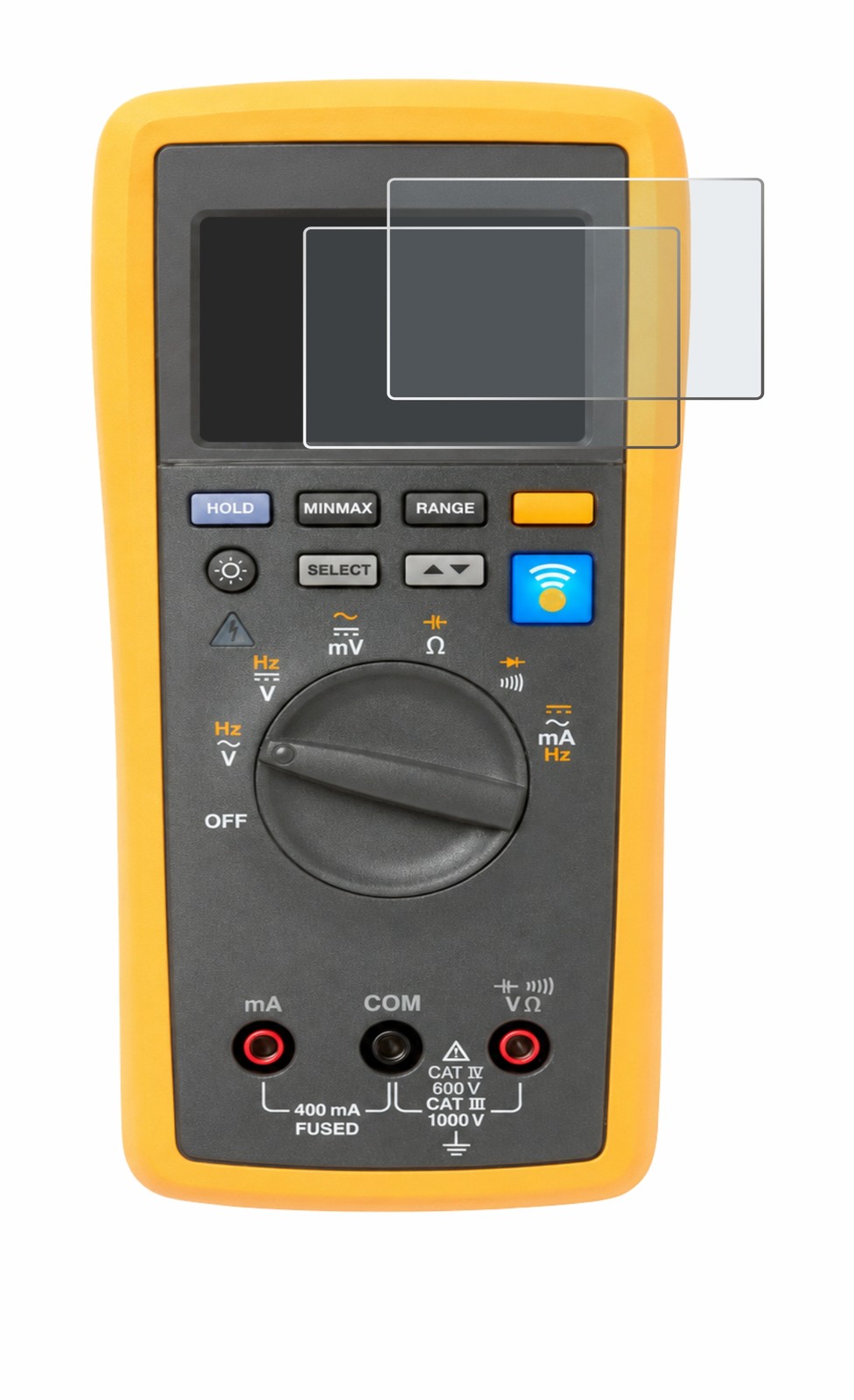 2x Displayschutzfolie matt für Fluke 3000 FC Antireflektierend Bild 4