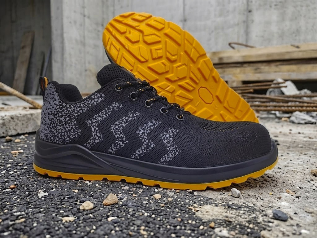 Sicherheitshalbschuh Timo S1 schwarz/orange Bild 3