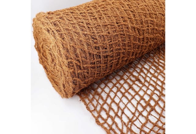 Aquagart 20m Böschungsmatte Ufermatte Kokos 1m Breit Teichfolie Kokosmatte 450g