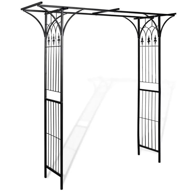 furnicato Gartenbogen 200 x 52 x 204 cm