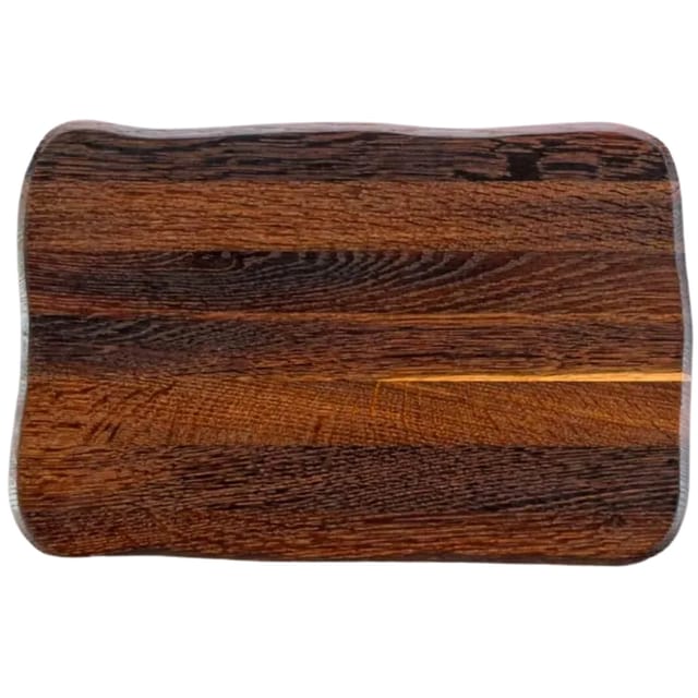holz4home La Madera Schneidebrett Basic aus Eiche Dunkel