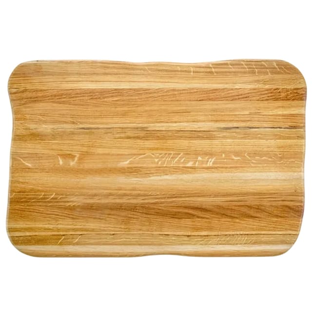 holz4home La Madera Steakbrett Master aus Eiche Hell