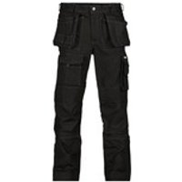 Texas Canvas Arbeitshose mit Holstertaschen und Kniepolstertaschen, schwarz, Schrittlänge Plus, Größe 56 Bild 2