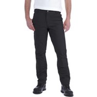 Herren Stretch Canvas Hose, STRETCH DUCK DOUBLE FRONT, schwarz, Größe W30/L30 Bild 2