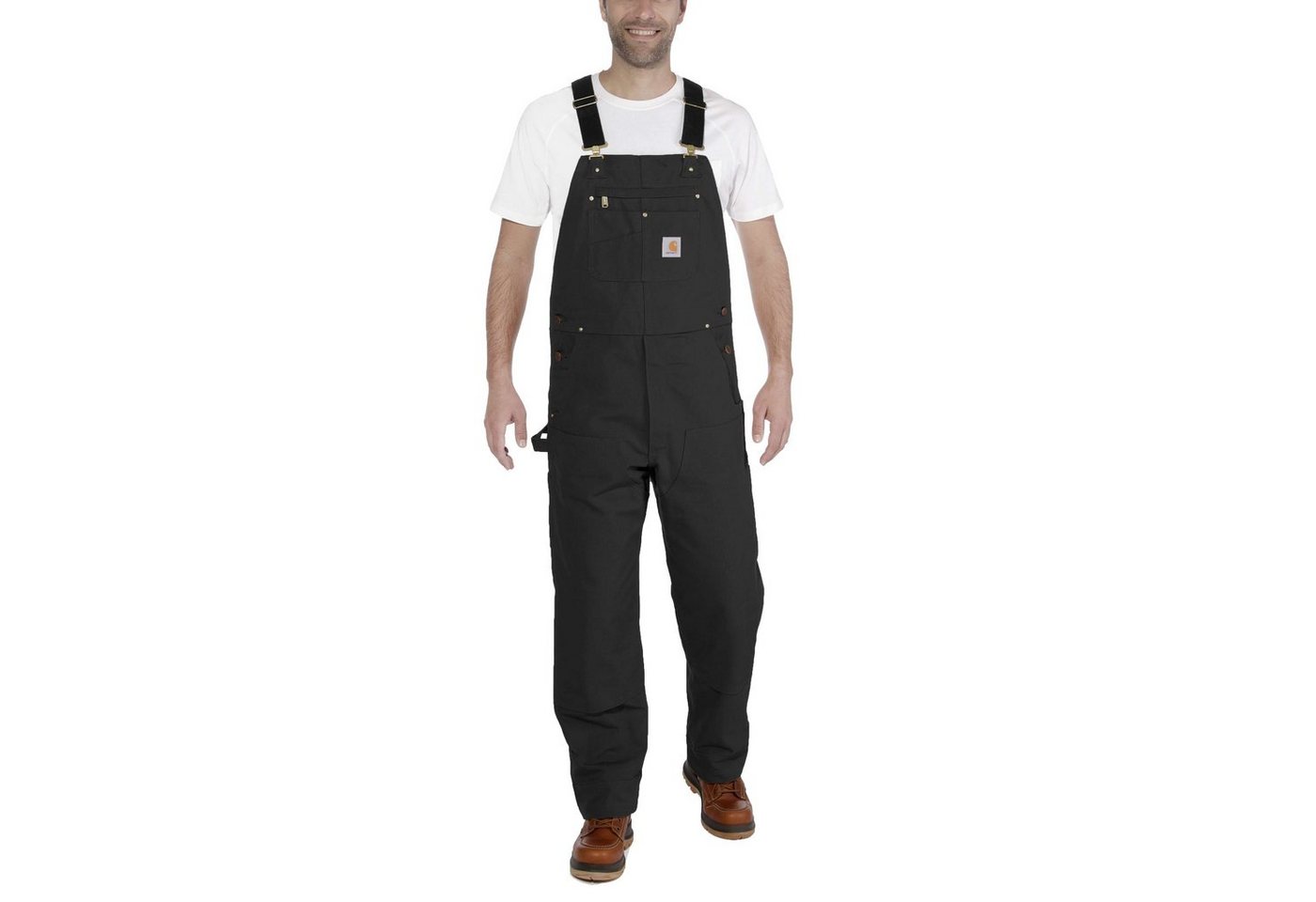 Herren Overall BIB OVERALL, schwarz, Größe W34/L30 Bild 4