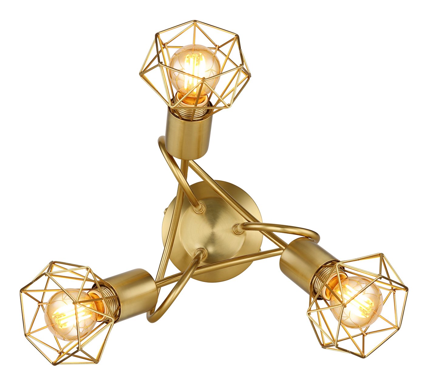 GLOBO LIGHTING Deckenleuchte XARA I, ohne Leuchtmittel, Deckenlampe/Wohnzimmer/Schlafzimmer/modern Bild 5