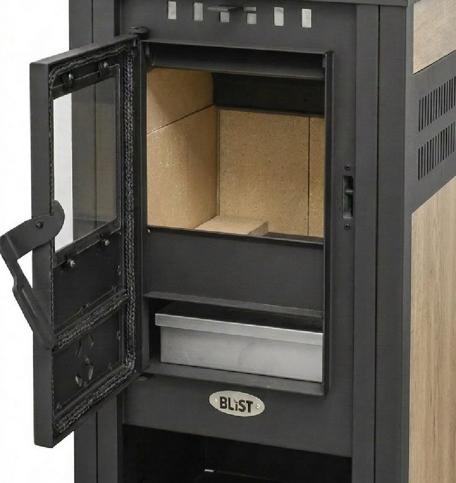 Blist Kaminofen Vienna S 4.0 Keramik Creme, 7,5 kW Bild 4